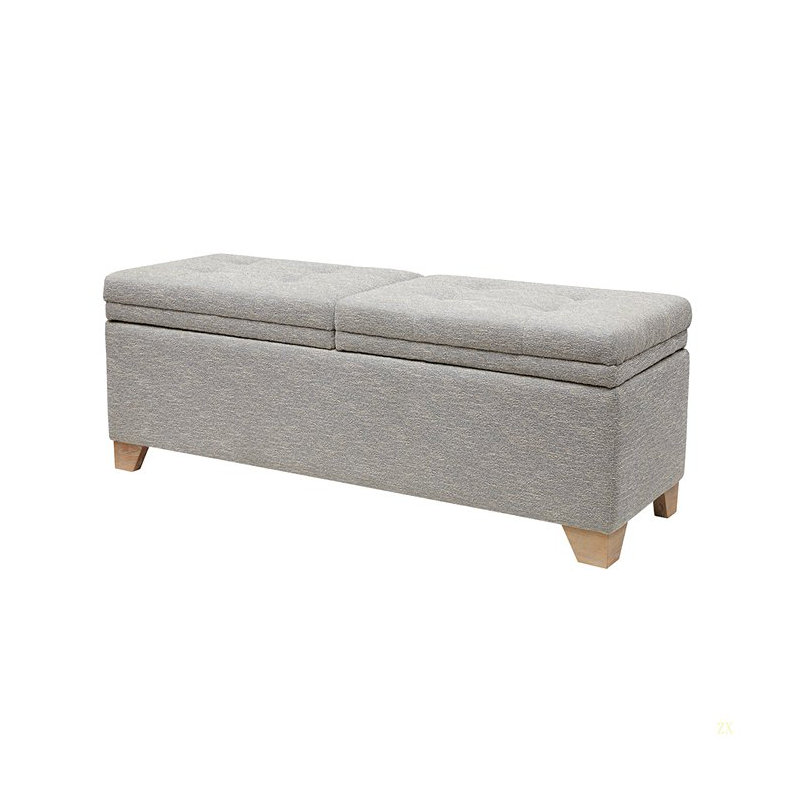 Banc de rangement à fermeture douce