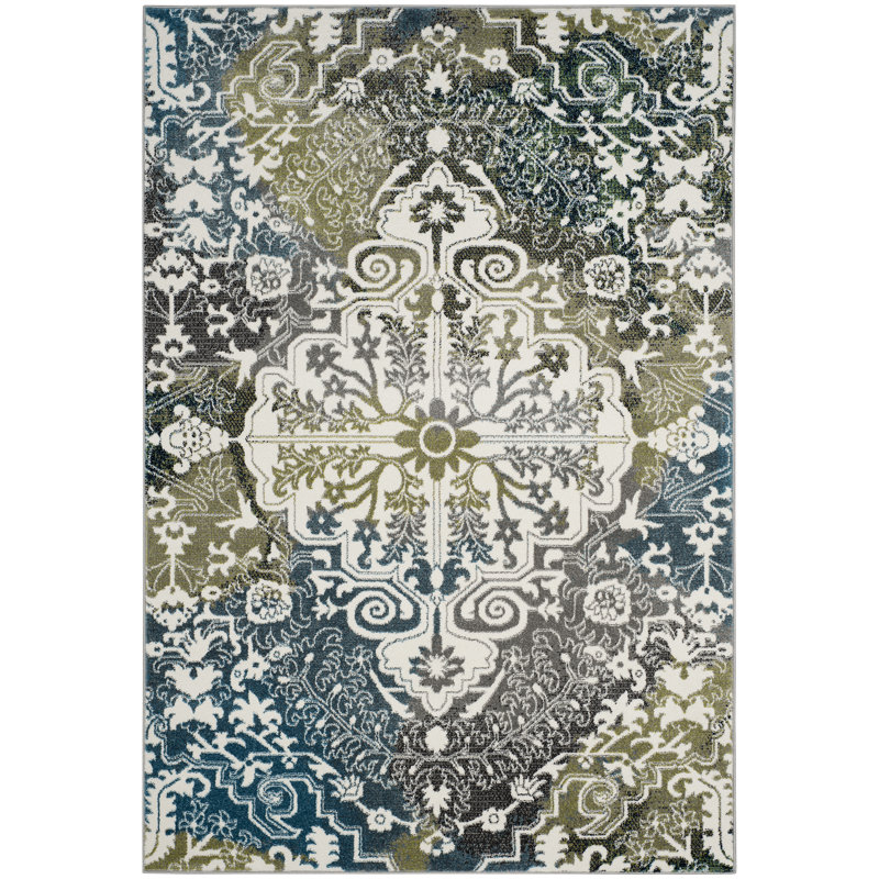 Sharmila Performance Oriental Rug, Rectangle 4' x 6'
