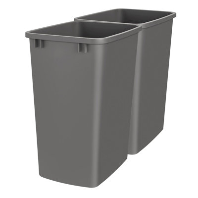 Rev-A-Shelf Polymer Replacement 35 qt. Trash Bin(s)