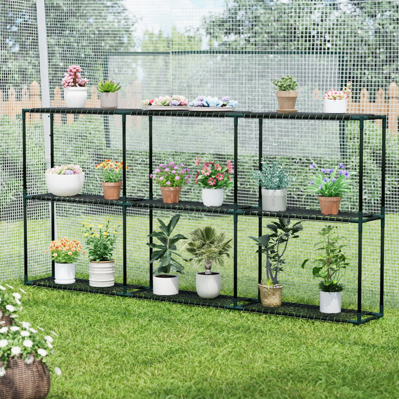 Présentoir à plantes à 3 niveaux