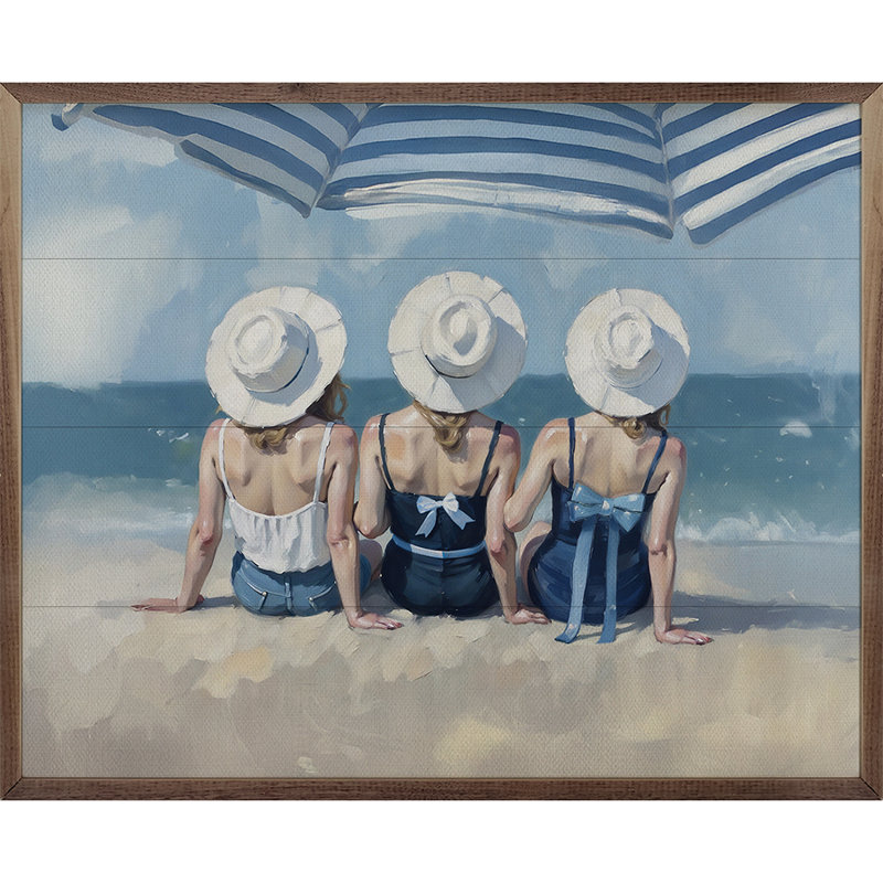 Best Friends On The Beach, H 32 po x l 40 po