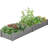 Over Ground Raised Garden Bed 96X28x10'', Large Long Planter Box For Outdoor, Tool-Free Assembly