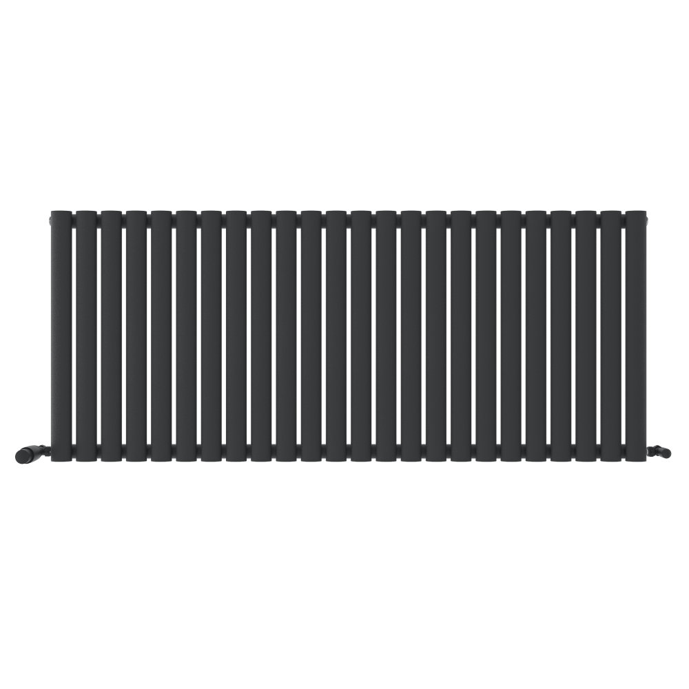iBathUK Princia Horizontal Single Oval Panel Radiator