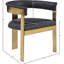 Chaise avec accoudoirs à dossier rembourré Romeo-1223767013-1223767014