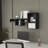 White Wall-Mounted Shelf Unit With 5 Shelf-300886930