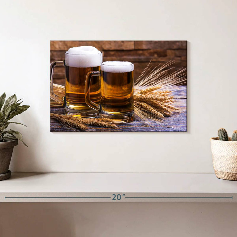 Yarlin Craft Beer, 8" H x 12" W