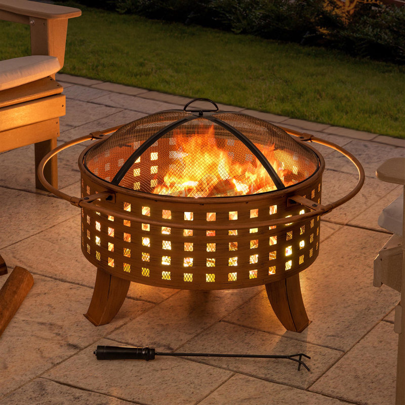 Steel Firepit TEIDE - Ø83cm, Copper