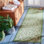 Tapis d'intérieur / extérieur à motif floral Galena Performance