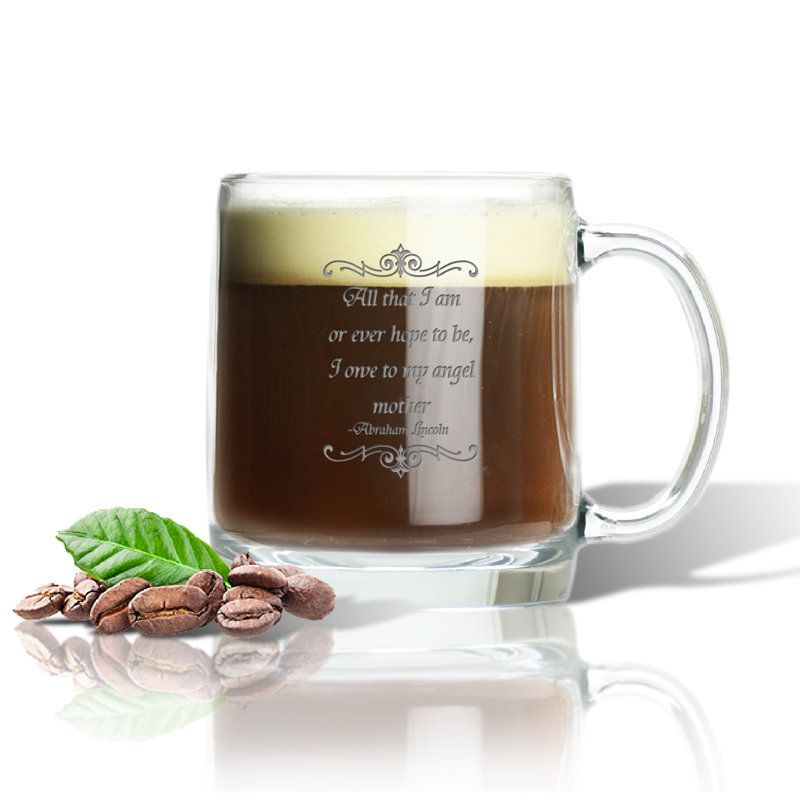 Grande tasse à café ange maman