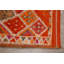 Tapis intérieur en laine de chemin orange 3'1" x 13" one-of-kind à la main noué la Adhvay