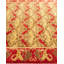 Tapis vert / ivoire / rouge noué à la main de conception unique 8 pi 1 po x 9 pi 7 po Weern Arts & Crafts