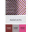 Tissé à la machine en laine et polyester Rose/blanc/rouge Tapis décoratif-72292521
