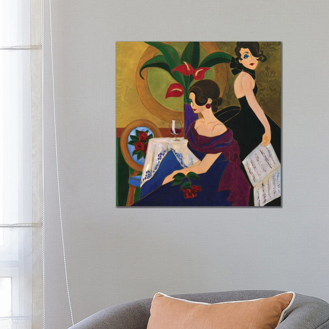 A Diva Affair von Malenda Trick - Galerie-verpackte Leinwand Giclée