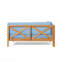 Banc de coin gauche X-Back, bleu