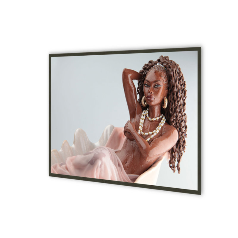 «Good Good Art», reproduction d'art encadrée par PJ Harper Afrodite, H 60 po x l 40 po, Gold