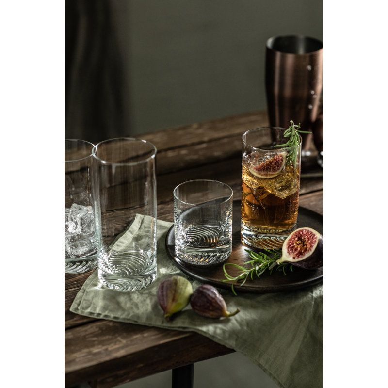 Zwiesel Glas Echo Crystal Glass, 11 Oz. Tumbler (Set of 4), Clear