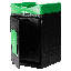 Contenant à compost Avante Commercial Zone, unité étroite ouverte, doublure incluse-112233875