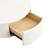 Modern Round Nesting Coffee Table With Drawer, Center Table