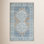 Beige Blue Hand-Woven Oriental Rug