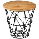Chapdelaine Side Table Mango Wood