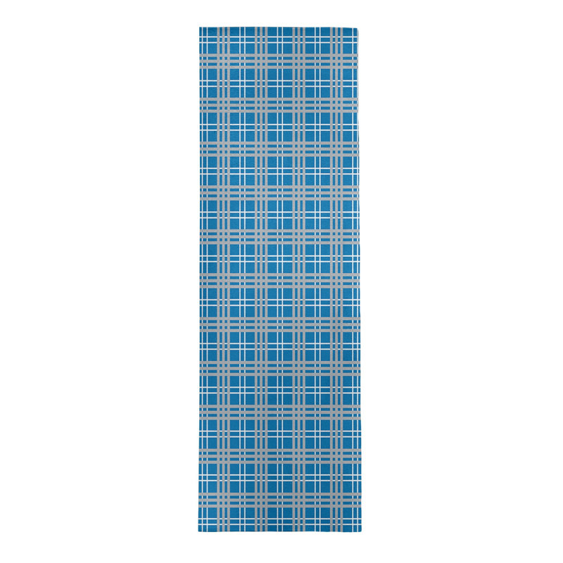 Plaid Indoor Rug, Runner 2'6" x 8'