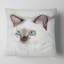 Coussin décoratif en aquarelle pour chat animal jolie-928709805