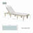 Karyne Outdoor Wood Chaise Lounge, Cushion Included-489988247