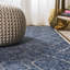 Tapis d'intérieur / extérieur bleu marocain Bri / Bri-1052356522