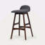 Ensemble de 2 tabourets de bar 28,5 po Mid-Century-1957593380-1957593379