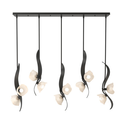 Mika 10 - Light Kitchen Island Linear Pendant