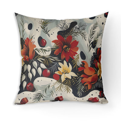 Charming Chronicles Outdoor Reversible Throw Pillow