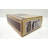 Quartz movement / Crystal Tabletop Clock in Beige