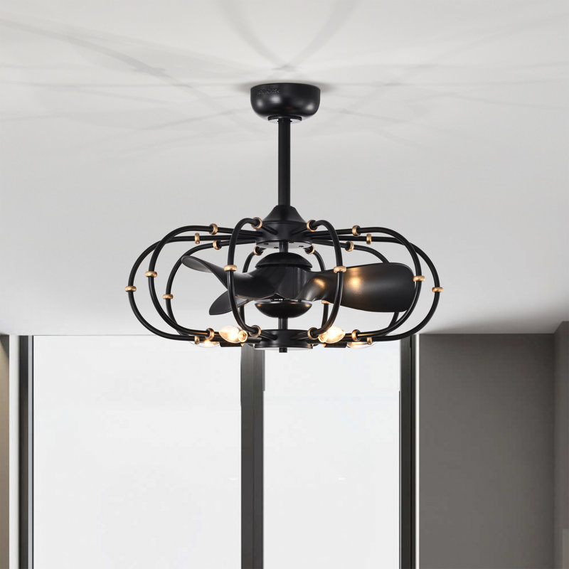Mill 20'' Ceiling Fan with LED Lights