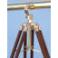 Télescope en matériau réfractaire à pied galileo