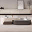 Table basse légère de style crème en pierre