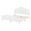 Base de lit plateforme en bois massif rétro avec tête de lit sculptée, support de lattes dense, joints de mortaise-tenon et assemblage facile-1863511621-1863511643
