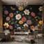 Papier peint floral foncé Wildflower-1961858807-1961858798