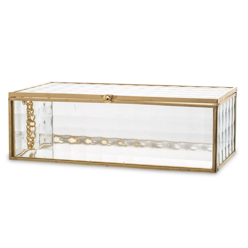 Glass Jewelery Box +