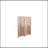 55.2'' W X 65'' H 4 - Panel Solid Wood Folding Room Divider, Natural