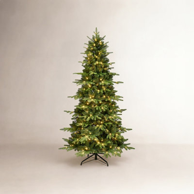 Pre-Lit Spruce Christmas Tree