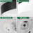 LED Flush Mount Ceiling Light with Glass-163543149