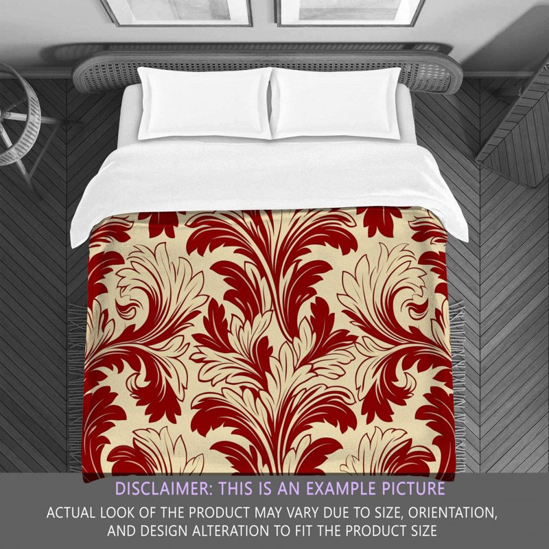 Machine Printed Comforter, Twin