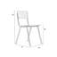 Chaise d'appoint empilable-50489061