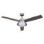 Ventilateur de plafond 52 po avec 3 pales réversibles et télécommande-331620185-331620186