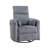 Corduroy Fabric Upholstery 1pc Accent Chair Swivel Glider Reclining Motion Solid Wood Living Room Furniture-118504268