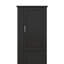 Armoire de rangement, plancher de salle de bain avec crochet et tablette réglable-114237569