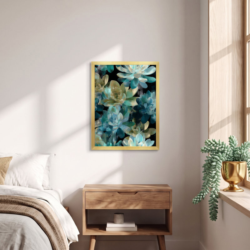 Succulent Essence, 22" H x 29" W