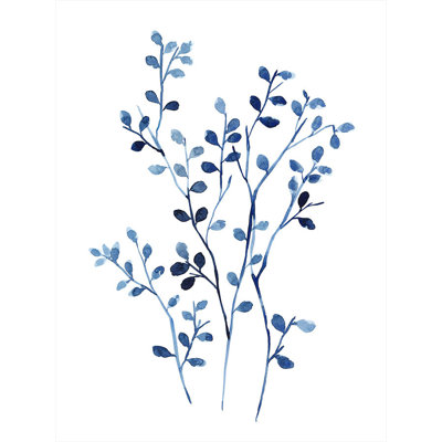 Foglie Blu IV Print by Barclay Butera