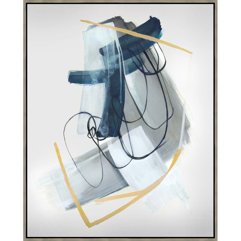Solar Orbiter II Painting by Jacob Lincoln, Glass, 51.75" H x 41.75" W