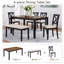 Ensemble de table de salle à manger 6 pièces Caden-1462959793-1462959798-1462959796